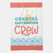 Linge De Cuisine Customizable Beach Theme Sun Waves (Vertical)