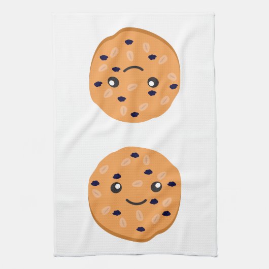 Linge De Cuisine Cute avoine Raisin Cookie (Vertical)