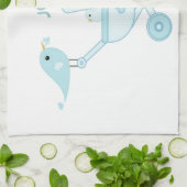 Linge De Cuisine Cute Blue Baby boy (Plié)