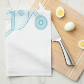 Linge De Cuisine Cute Blue Baby boy (Quart Plié)