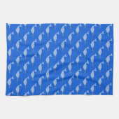 Linge De Cuisine ]Cute Blue Baby Boy Narwhal Patterned (Horizontal)