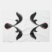 Linge De Cuisine Cute Bunny Boxer Lapin (Horizontal)