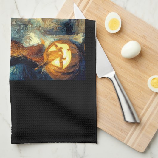 Linge De Cuisine Cute Cavalier King Charles Spaniel Dog Halloween J (Quart Plié)