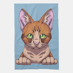 Linge De Cuisine Cute chat