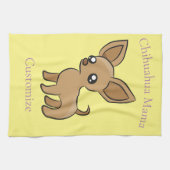 Linge De Cuisine Cute Chihuahua Mama Art Thunder_Cove (Horizontal)