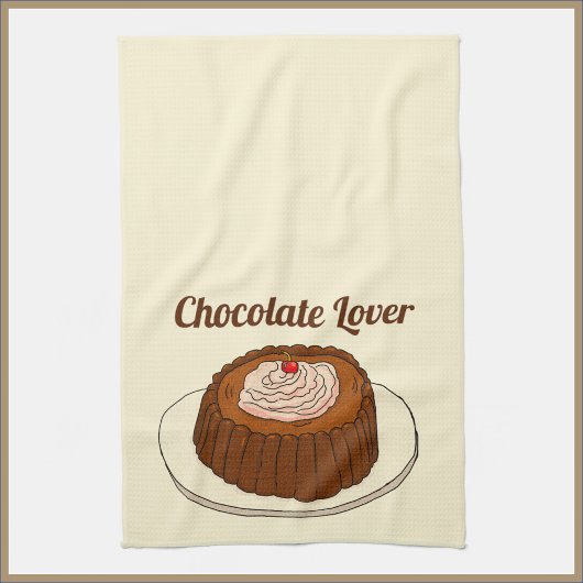 Linge De Cuisine Cute Chocoholate Chocolat Lover