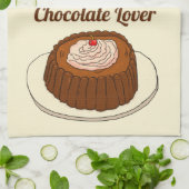 Linge De Cuisine Cute Chocoholate Chocolat Lover (Plié)