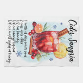 Linge De Cuisine Cute Cider Sangria Christmas Drink Recette (Horizontal)