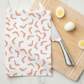 Linge De Cuisine Cute crevette personnalisable y compris couleur ar (Quart Plié)