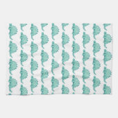 Linge De Cuisine Cute Dinosaur Stegosaurus motif (Horizontal)