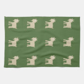 Linge De Cuisine Cute drôle Petite Chèvre (Horizontal)