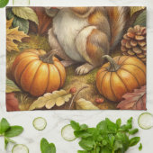 Linge De Cuisine Cute écureuil (Plié)