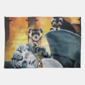 Linge De Cuisine Cute Ferret Keys Cherub (Horizontal)