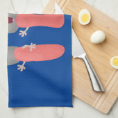 Linge De Cuisine Cute fourche couteau et cuillère dessin de couvert (Quart Plié)