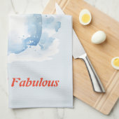 Linge De Cuisine Cute Frosty & Fabulous Snowman pour Noël (Quart Plié)