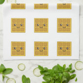 Linge De Cuisine Cute gaufre (Plié)