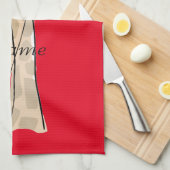 Linge De Cuisine Cute Giraffe Couple Thunder_Cove (Quart Plié)