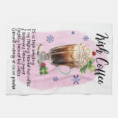 Linge De Cuisine Cute Irish Coffee Christmas Drink Recette (Horizontal)