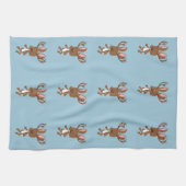 Linge De Cuisine Cute Jackalope (Horizontal)