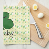 Linge De Cuisine Cute Kawaii Shamrock (Quart Plié)