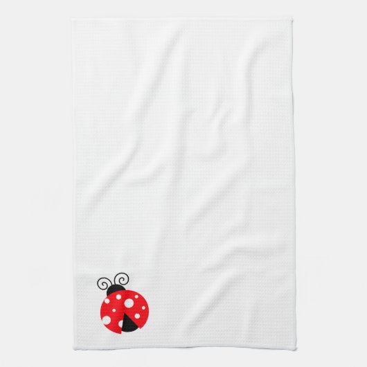 Linge De Cuisine Cute Ladybug (Vertical)