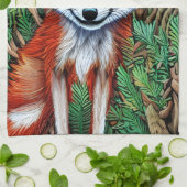 Linge De Cuisine Cute Little Wilderness Fox (Plié)