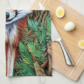 Linge De Cuisine Cute Little Wilderness Fox (Quart Plié)