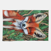 Linge De Cuisine Cute Little Wilderness Fox (Horizontal)