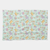 Linge De Cuisine Cute Magic Books Green (Horizontal)