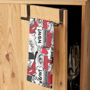 Linge De Cuisine Cute Maquillage Girl - kawaii Beauté et Glam Mode