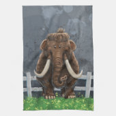 Linge De Cuisine Cute Mastodon (Vertical)