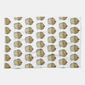 Linge De Cuisine Cute Mini Muffins Pattern (Horizontal)
