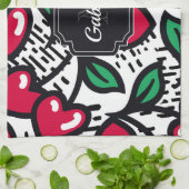 Linge De Cuisine Cute Motif Cherry (Plié)