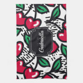 Linge De Cuisine Cute Motif Cherry (Vertical)
