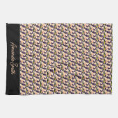 Linge De Cuisine Cute Motif kényan léopard (Horizontal)