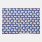 Linge De Cuisine Cute Noël Chat Motif (Horizontal)