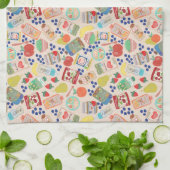 Linge De Cuisine Cute Nourriture pour bébé (Plié)