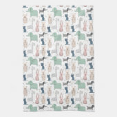 Linge De Cuisine Cute Pastel Baby Motif animal (Vertical)