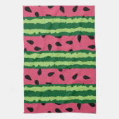 Linge De Cuisine Cute pastèque Motif rose et vert (Vertical)