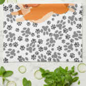 Linge De Cuisine Cute Pembroke Welsh Corgi (Plié)