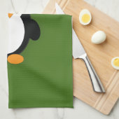 Linge De Cuisine Cute Père Noël Penguin (Quart Plié)