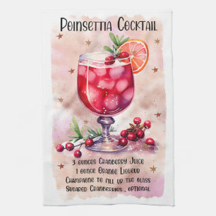 Linge De Cuisine Cute Poinsettia Cocktail Christmas Drink Recette
