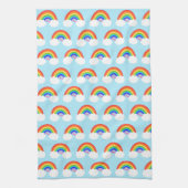 Linge De Cuisine Cute Rainbows Avec Motif Coeur (Vertical)