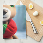 Linge De Cuisine Cute Reindeer (Quart Plié)