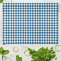 Cute Retro Marine bleu En vichy Motif