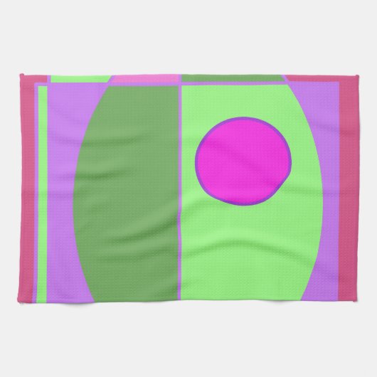 Linge De Cuisine Cute Sherell géométrique (Horizontal)