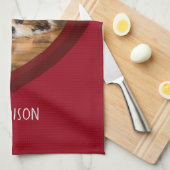 Linge De Cuisine Cute shih tzu love Saint Valentin (Quart Plié)