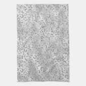 Linge De Cuisine Cute Silver Cheetah (Vertical)