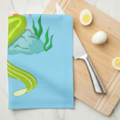 Linge De Cuisine Cute Sirène Redhead Thunder_Cove (Quart Plié)