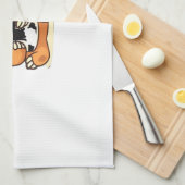 Linge De Cuisine Cute Sloth Relaxing with Hot Coffee Premium T-Shir (Quart Plié)